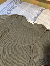 [CA] OAK + Fort green stylish tee