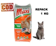 MAXI CAT FOOD REPACK 1 KG - MAKANAN KUCING MURAH MAXI CAT FOOD