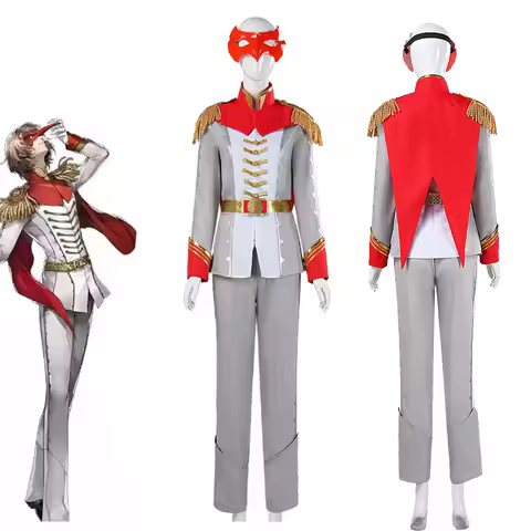 Anime Akechi Goro Cosplay Costume Persona 5 Akethi Gorou Costume Set Halloween Festival Party Comic 