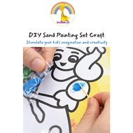 🌈Children’s DIY Sand Painting Set Craft Kids Art and Craft Gifts