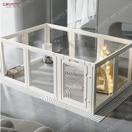 RUNPET Acrylic Dog Cage Transparent Dog Fence Splicing Dog Playpen Bold Dog Crate