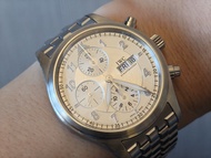 IWC Splitfire Chronograph Silver Dial 銀面鋼帶自動計時💯💯⌚⌚