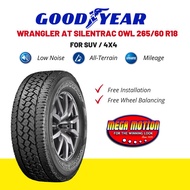 Goodyear 265/60 R18 110 H Wrangler AT SilenTrac OWL Tire