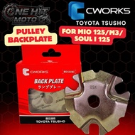 C-WORKS PULLEY BACKPLATE FOR MIO i 125/m3/SOUL i 125