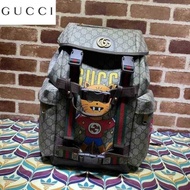 LV_ Bags Gucci_ Bag School Kitten Print Skateboard Backpack 690999 Backpacks Ophid WYAL