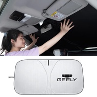 Car Windshield SunShade Cover Tools Auto Accessories For Geely Geometry C Coolray GX3 Binray LC Pand