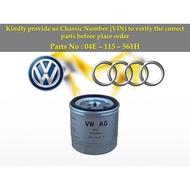 Audi - A3 E-Tron / Volkswagen - Jetta Golf Sportwagen 1.4L Hybrid Oil Filter 04E-115-561H