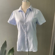 USED Brooks Brothers Pima cotton blue shirt Second Hand For Women