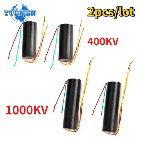 2PCS 400KV 1000KV Boost Step Up Power Module High Voltage Generator DC 3V-6V 400000V 1000000V