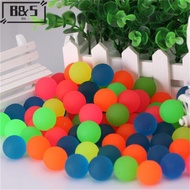 【B&S】 10PCS Creative Rubber Bouncing Jumping Ball 27mm Kids Children Game Toy Gifts （sg）