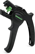 Knoweasy Wire Stripper : 2-in-1 Heavy Duty Wire Stripper Plier and Cutter for 24-12 AWG (0.2mm²-4mm²