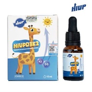 Hiup D3K2 Baby Syrup 15ml Supplements Vitamin D3 K2 to help enhance calcium absorption for babies