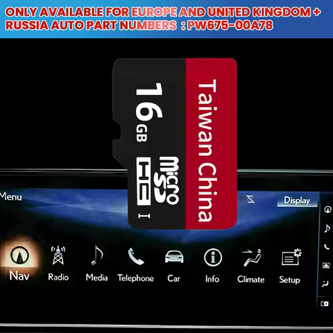 GPS SD Card for Lexus SD Card Advanced 13mm Navigation Micro UK & Europe + Russia GPS Maps ver.2 Map