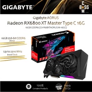 *Ready Stock* 100% Original Gigabyte Aorus Radeon RX6800 XT Master Type C 16G Graphic Card (GV-R68XT