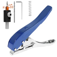 Manual Edge Band Puncher Plier 8mm Hole Card Punching Tool for Plastic Sheet Photo Paper PVC ABS Opener  Hole Plier