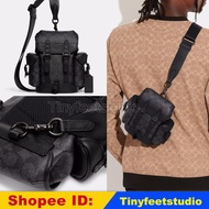 Coach CE506 Hitch Backpack 13 Women Men Chest Beg 506