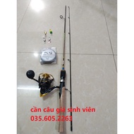 Cheap quality UL 1m68 stream lure fishing rod set