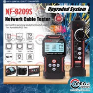 [LATEST VERSION UPGRADED PROGRAM CHIP] NOYAFA NF-8209S Network Cable Tester, Cat5/6/6A PoE Tester