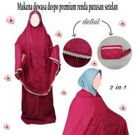 Despo Premium Lace Adult Prayer Robe 2in1 Decision Set Retail Wholesale SN