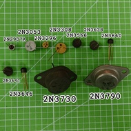 2N2907A 2N3053 2N3296 2N3308 2N3566 2N3638 2N3640 2N3641 2N3646 2N3730 2N3790 2N3704 transistor