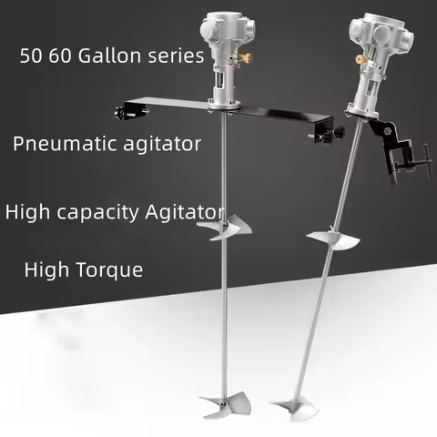New 100 Gallon 1/2HP Pneumatic Paint Mixer Stirrer For 200-1000 Liter Tank Agitated Machine Agitator