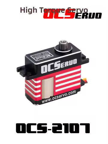 OCS-D2107 8.4V21kg.cm Servo OCServo OCS-D2107 8.4V21kg.cm 0.07S/60° Digital Mid Servo High Vottage H