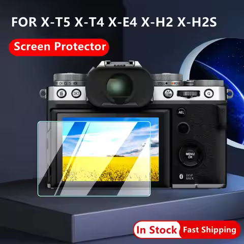 for Fuji XT5 XT4 XE4 XH2 XH2S Camera Glass Hardness Tempered Glass X-T5 X-E4 X-H2 Ultra Thin Screen 