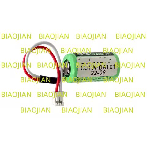 Original New Date CJ1W-BAT01 CP1H CP1L 3V PLC Lithium Battery With Plugs Connectors CR14250SE