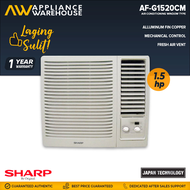 Sharp AF-G1520CM 1.5 HP Aircon Manual Control Window Type Air Conditioner[Appliance Warehouse]