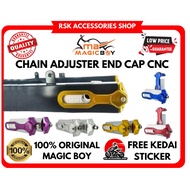 Y15ZR Y16ZR Y15 Y16 Chain Adjuster End Cap Alloy CNC Magic Boy