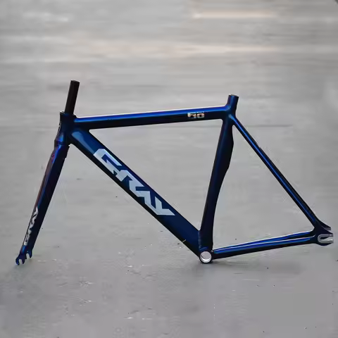 GRAY F10 700c 6061-T6 Aluminum Alloy Fixed Gear Frame and Fork Fixie Bike Frame 52cm 55cm High Quali