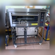 ORIMAS GAS OVEN 1 DECK 1 TRAY GR-1M / COMPLETE WITH RACK