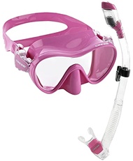 Cressi Italian Boutique Collection - Tempered Glass Lens Frameless Scuba Snorkeling Dive Mask - Spla
