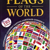 SUPER STICKER BOOK - FLAGS OF THE WORLD (193 STICKERS) MAXIM PRESS
