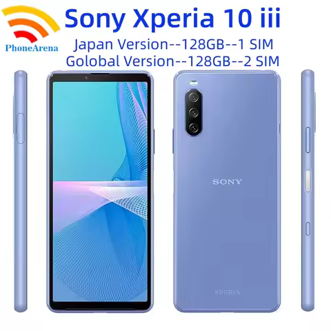 Sony Xperia 10 iii 10iii XQ-BT52 6GB RAM 128GB ROM Original 6.0" OLED Snapdragon Fingerprint NFC Unl