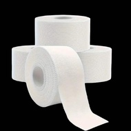 1/3/5 Rolls Of 2.5cm Wide Serrated Sports Tape, White Adhesive Cloth For Fixation, Breathable, Stron