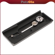 [PETSOLA] 501pl-120mm Sliding QR Plate with 1/4" 3/8"