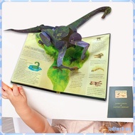 [LzdjlmyabMY] 3D Dinosaur Book Collectible Realistic Early Education Book Encyclopedia