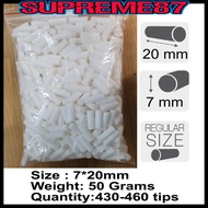 RYO Rolling Paper Regular Cotton Filters Tips 8mm x 20mm And 8mm x 15-17mm