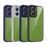 For Motorola Moto G06, G06 Power, Classic transparent frosted phone case, high-quality hard anti dro