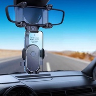 Pemegang telefon cermin spion untuk telefon Mount kereta dan pemegang GPS Universal Rotating pemegan