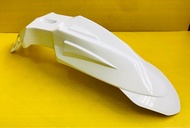 บังโคลนหน้าวิบาก MOTO-X พลาสติก สีขาว อย่างดี กว้าง 14cm. ยาว60cm. (มี 6 สี ตามภาพ) บังโคลนหน้ารถวิบาก บังโคลนหน้าแต่ง