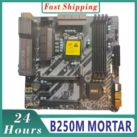 Suitable for MSI B250M MORTAR motherboard 64GB HDMI M.2 LGA 1151 DDR4 Micro ATX B250 motherboard 100