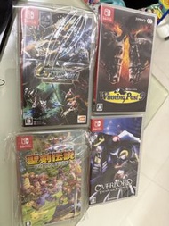 Switch winning post 9, sd gundam cross 歌曲版 ，聖劍傳說 合集 , overload