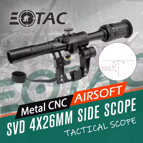 Strongly Shock Proof Collimator SVD 4x26 PSO Hunting RifleScope Spotting Optical PCP Airsoft Sight