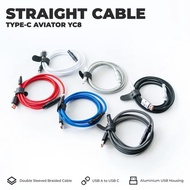 Straight Cable Type C + YC8 Aviator Keyboard Cable