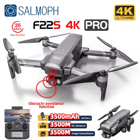 SJRC F22 / F22S 4K Pro Drone With Camera Obstacle Avoidance 3.5KM 2-axis EIS Gimbal 5G WIFI GPS Quad