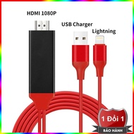 Cáp Lightning to HDMI - kết nối iPhone iPad với Tivi trắng