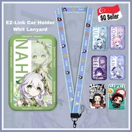 SG Genshin Ezlink Card Holder With Lanyard Cinnamoroll Kuromi Capybara Cartoon Card Holder For Child