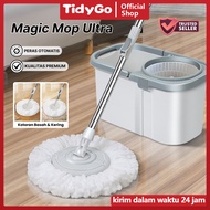 TidyGo - Automatic Floor Mop | Spin Mop 360 | Automatic Wring Floor Mop Rotating Floor Mop
